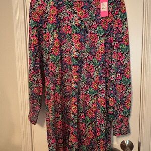 Lilly Pulitzer Vibrant Floral Dress